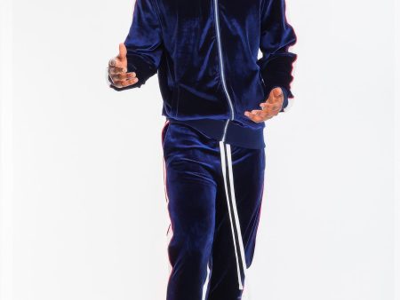 Mens Velour Track Jacket And Track Pant Set Online