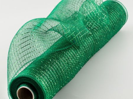 21  Poly Deco Mesh: Metallic Emerald Green Online