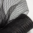 10  Poly Deco Mesh: Metallic Black Cheap