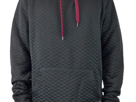 Quilted Pullover Hoodie Sweatshirts For Sale