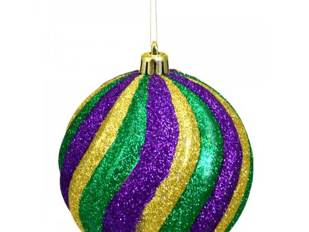 PGG Swirl Ball Ornament: 100MM Cheap