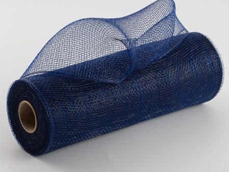 10  Poly Deco Mesh: Navy Blue For Cheap