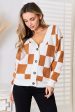 Angel Wings Double Take Button-Up V-Neck Dropped Shoulder Cardigan For Discount