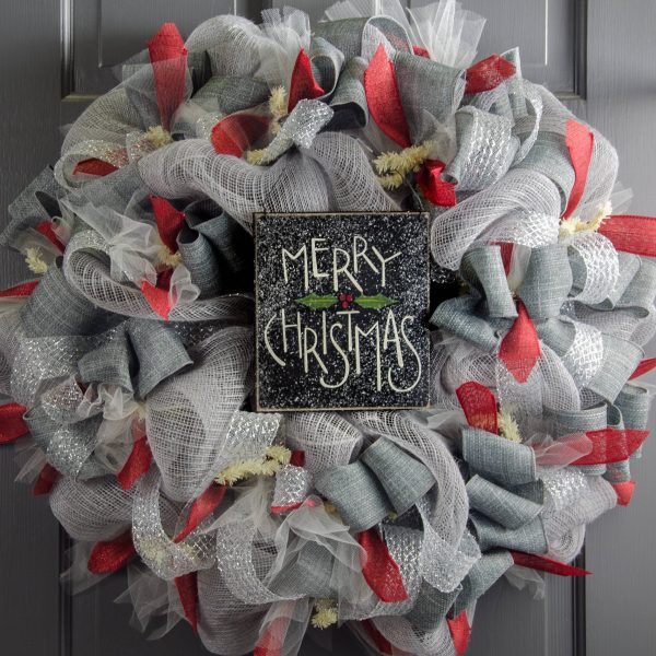 Wooden Christmas Sign: Merry Christmas (6.25  x 7 ) on Sale