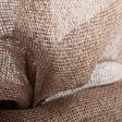 21  Poly Burlap Deco Mesh: Milk Chocolate Brown For Discount