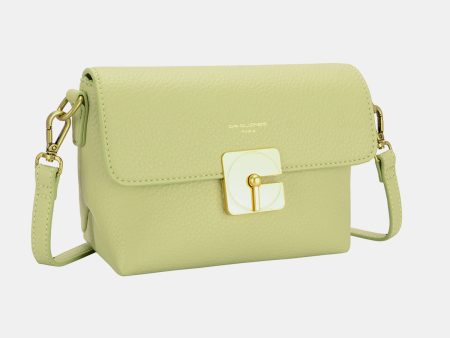 David Jones PU Leather Crossbody Bag For Discount