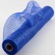 21  Poly Deco Mesh: Metallic Royal Blue For Sale