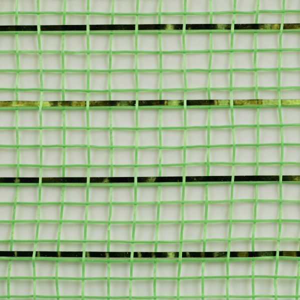 21  Poly Deco Mesh: Metallic Lime Green Online now