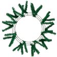 15-24  Work Wreath Form: Emerald Green on Sale