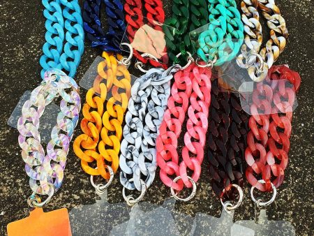 FishSheep Phone Lanyard Rope Case Chain for Women Acrylic Portable Anti-lost Cell Phone Link Strap Hanging Cord Accessories Gift Online Sale