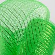 10  Poly Deco Mesh: Metallic Lime Online Sale