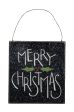 Wooden Christmas Sign: Merry Christmas (6.25  x 7 ) on Sale