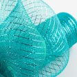 21  Poly Deco Mesh: Metallic Teal Online now