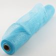 21  Poly Deco Mesh: Metallic Turquoise Discount