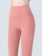 Wide Waistband Cropped Sports Leggings Discount