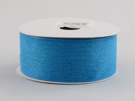 1.5  Classic Faux Jute Ribbon: Turquoise (10 Yards) Fashion