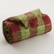 10  Paper Mesh Roll: Red Lime Plaid (10 Yards) Online Hot Sale