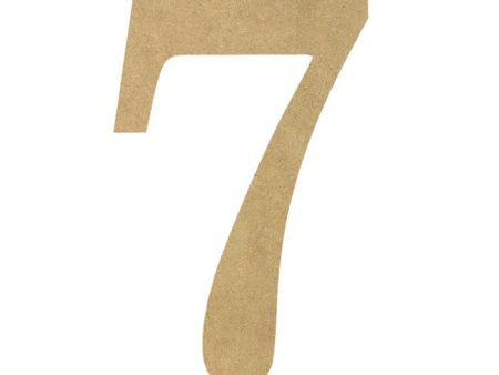 10  Decorative Wood Number: 7 Online Sale