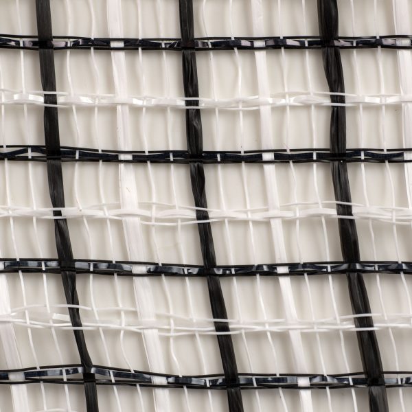 21  Basket Weave Mesh: White Black Plaid Hot on Sale