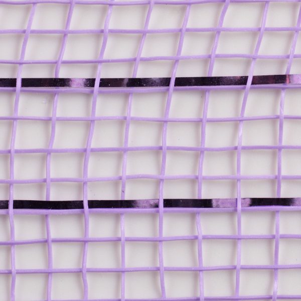 21  Poly Deco Mesh: Metallic Lavender Supply