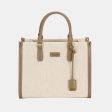 David Jones PU Leather Contrast HandBag Online Sale