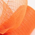 10  Poly Deco Mesh: Metallic Orange Sale