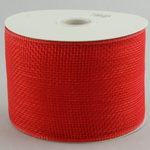 4  Poly Deco Mesh Ribbon: Red Online now