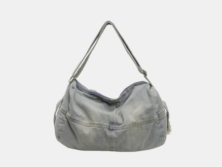 Adjustable Strap Denim Tote Bag Online Sale