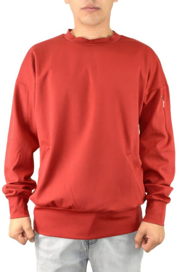 Men s Casual Long Sleeve Pullover Sweatshirts Online Sale