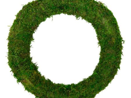 10  Green Moss Wreath Online Hot Sale