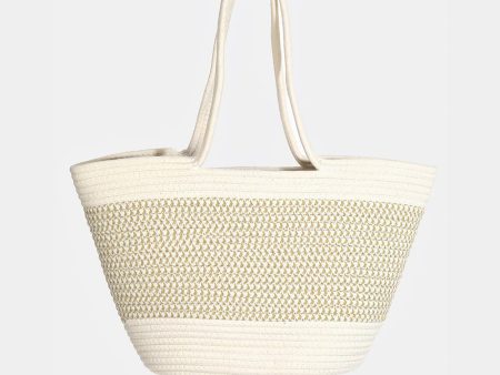 Fame Braid Pattern Beach Tote Bag Fashion