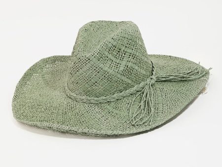 Fame Braided Strap Wide Brim Hat Online Sale