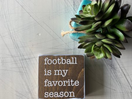 Football is my favorite season - customize your colors! For Sale