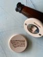 Montana breweries - magnetic wood bottle opener Fashion