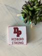 Redbird Strong mini wood sign Fashion