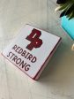 Redbird Strong mini wood sign Fashion