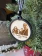 Family Photo Engraved Wood Ornament Fashion