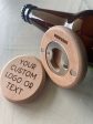 Customizable engraved wood bottle opener Supply