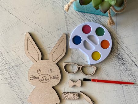 Personalized Build Your Own Bunny Paint Kit for Kids Sale