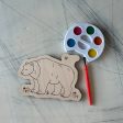 Bear Watercolor Craft Kit Supply