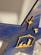 Navy and gold Christmas star Online Hot Sale