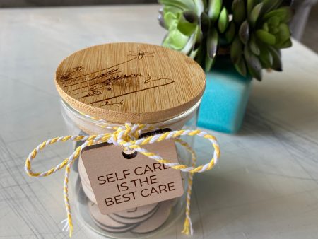 Self care is the best care - self care token jar Online Sale