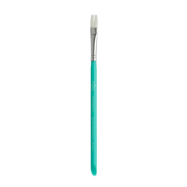 Global Colours Springback Double Filbert Brush- Medium Fashion