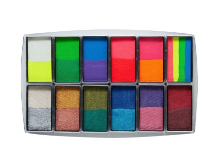 Global Colours All You Need Bright & Shiny BodyArt Set 12 pack 24 Colors Online now