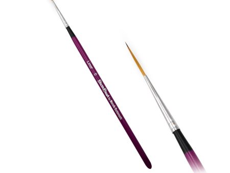 Blazin Brush DETAILS Liner#0  Brush by Marcela Bustamante (L0) Cheap