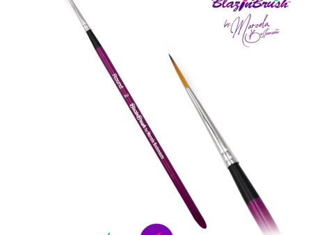 Blazin Brush DETAILS #R2  Brush by Marcela Bustamante (R2) Discount